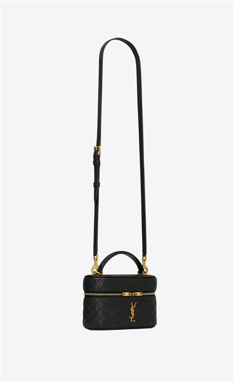 ysl gaby mini vanity bag in lambskin|GABY vanity bag in lambskin .